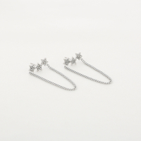 Ster Oorbel Stainless Steel Goud